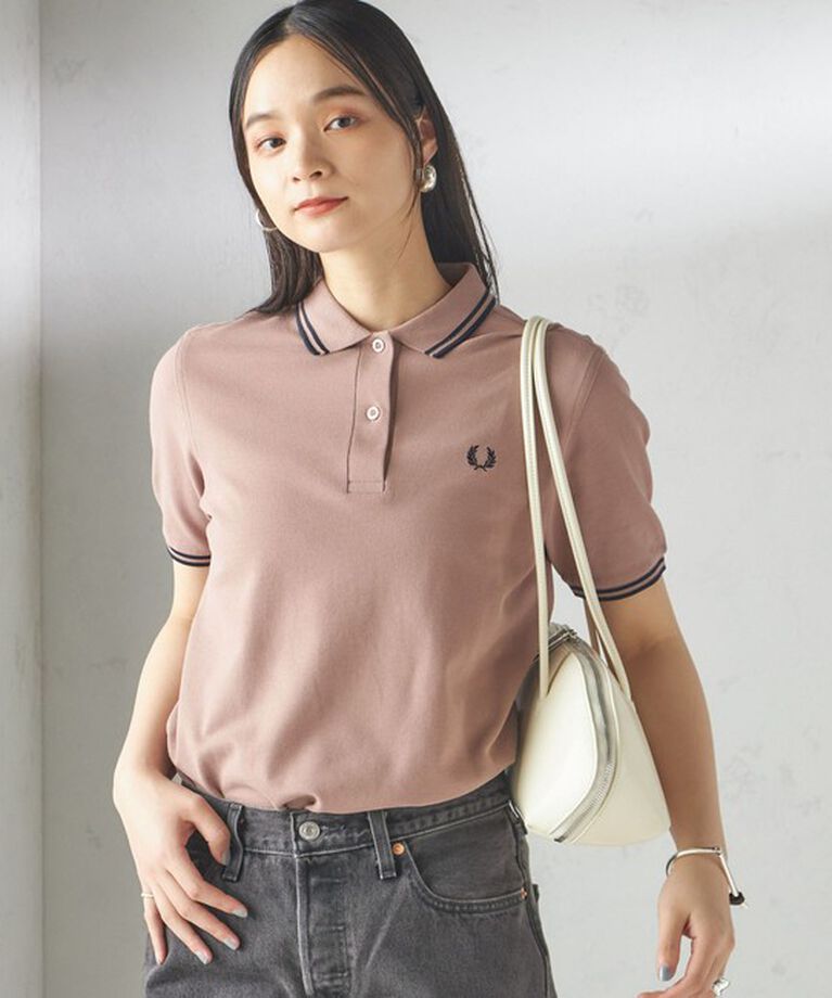 SHIPS for women「FRED PERRY:G3600 TWIN TIPPED SHIRTS」|ポロシャツ|