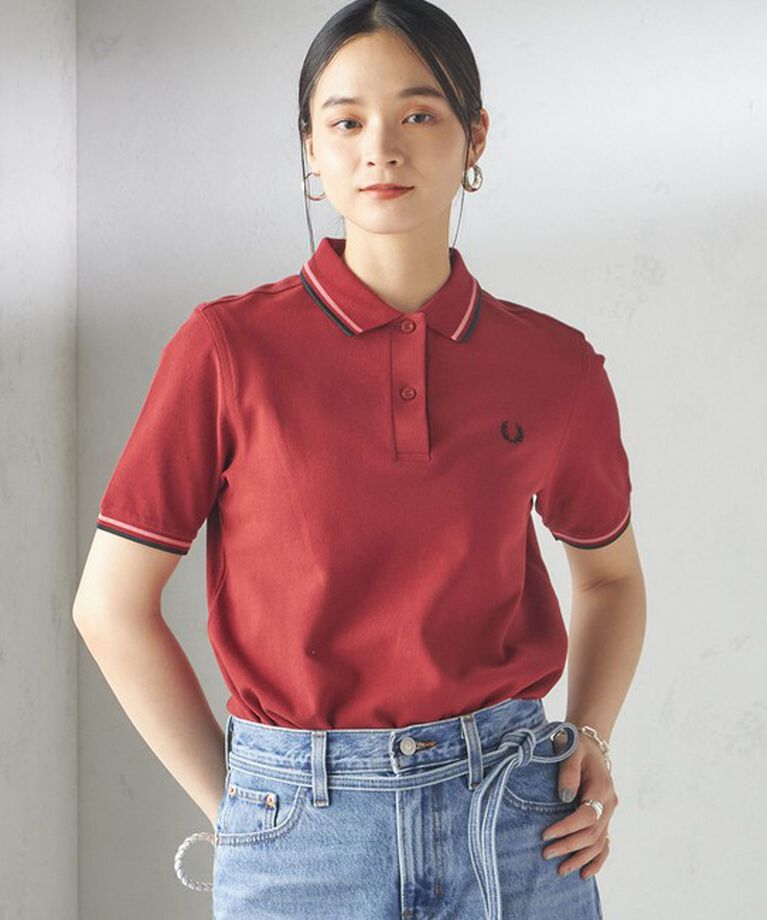 SHIPS for women「FRED PERRY:G3600 TWIN TIPPED SHIRTS」|ポロシャツ|