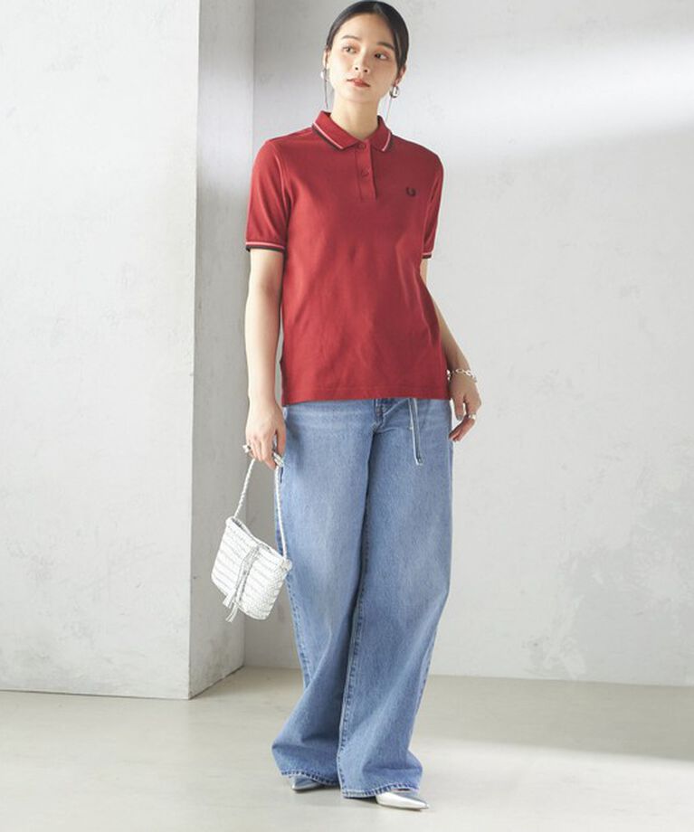 SHIPS for women「FRED PERRY:G3600 TWIN TIPPED SHIRTS」|ポロシャツ|