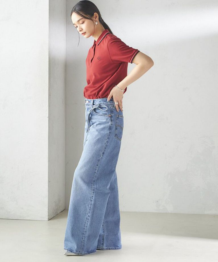 SHIPS for women「FRED PERRY:G3600 TWIN TIPPED SHIRTS」|ポロシャツ|