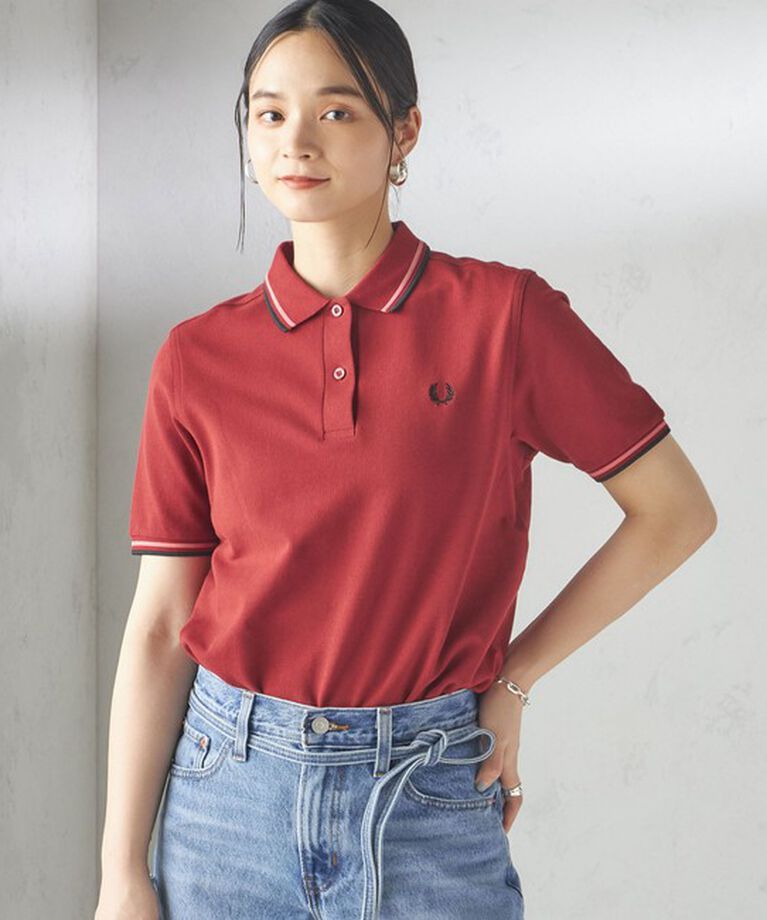 SHIPS for women「FRED PERRY:G3600 TWIN TIPPED SHIRTS」|ポロシャツ|