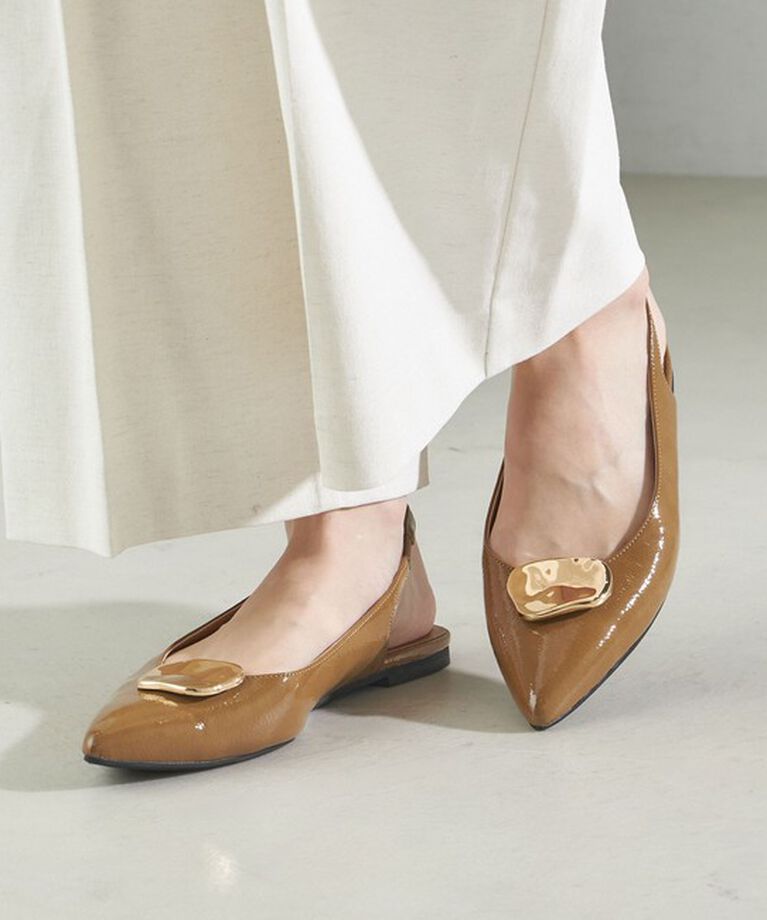SHIPS for women「2WAY バックル スリング バック フラット シューズ」|パンプス|