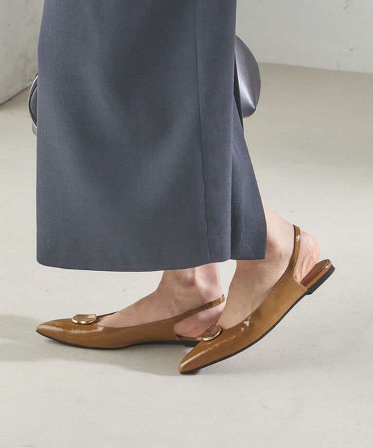 SHIPS for women「2WAY バックル スリング バック フラット シューズ」|パンプス|