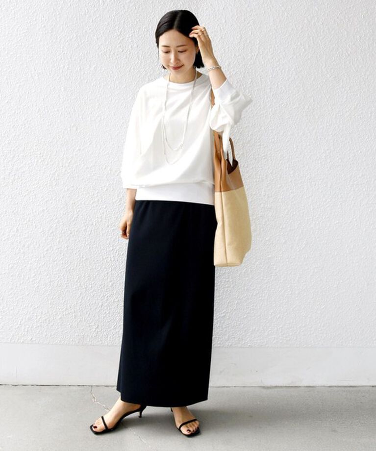 SHIPS for women「《一部追加予約》〈洗濯機可能〉DEPEND ドルマン カット プルオーバー」|Tシャツ・カットソー|