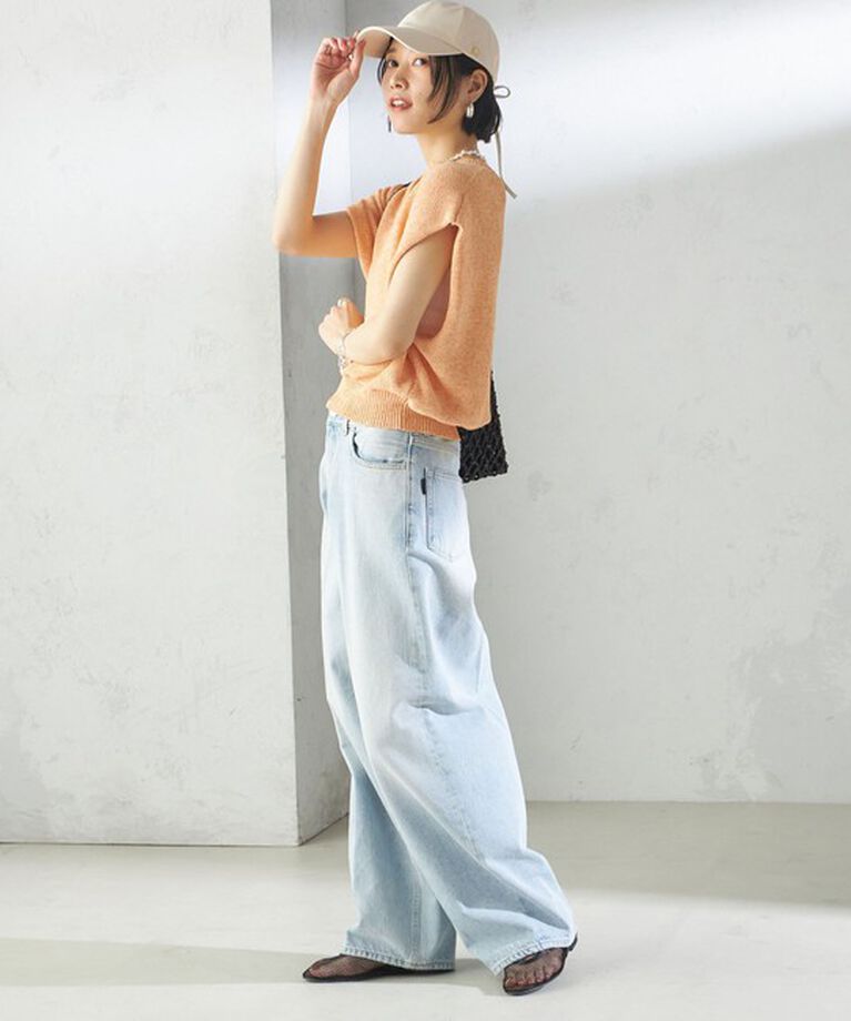 SHIPS for women「Revis.:〈UVカット/撥水〉リボン キャップ」|キャップ・キャスケット|
