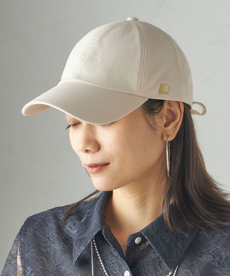 SHIPS for women「Revis.:〈UVカット/撥水〉リボン キャップ」|キャップ・キャスケット|