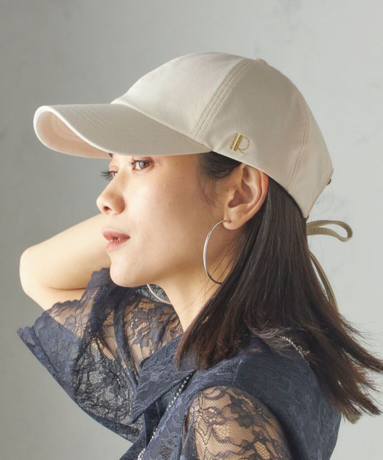 SHIPS for women「Revis.:〈UVカット/撥水〉リボン キャップ」|キャップ・キャスケット|