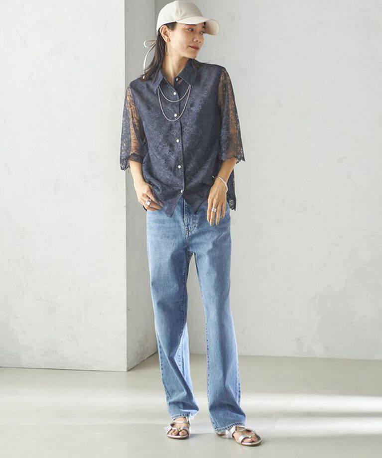SHIPS for women「Revis.:〈UVカット/撥水〉リボン キャップ」|キャップ・キャスケット|