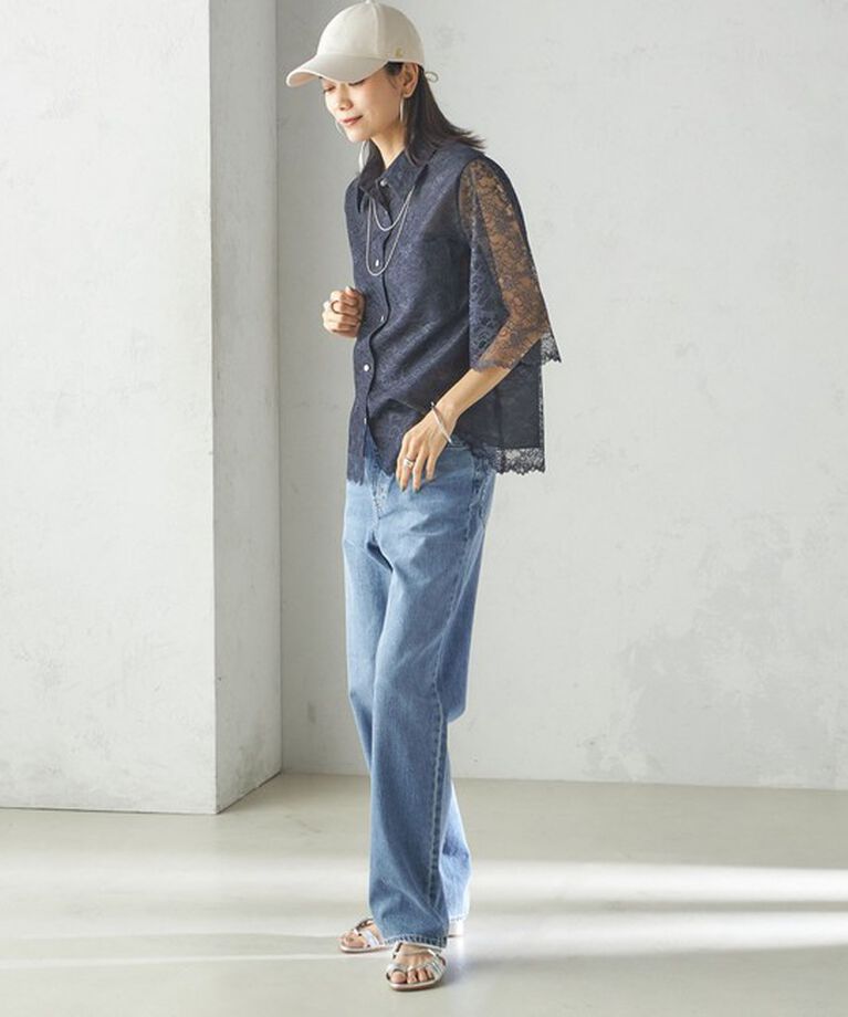 SHIPS for women「Revis.:〈UVカット/撥水〉リボン キャップ」|キャップ・キャスケット|