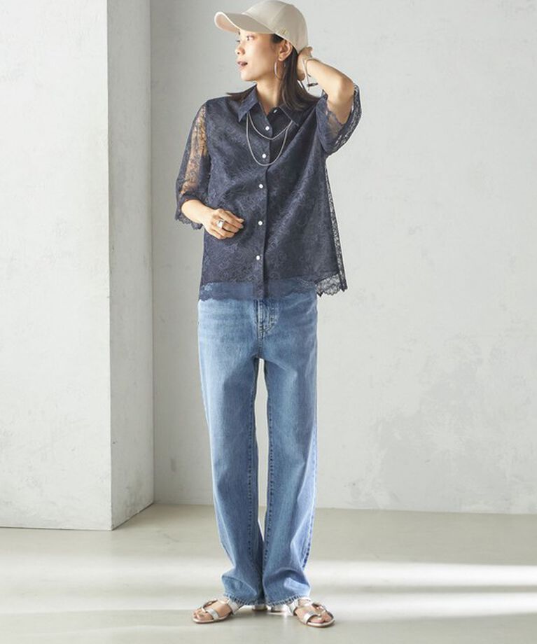 SHIPS for women「Revis.:〈UVカット/撥水〉リボン キャップ」|キャップ・キャスケット|