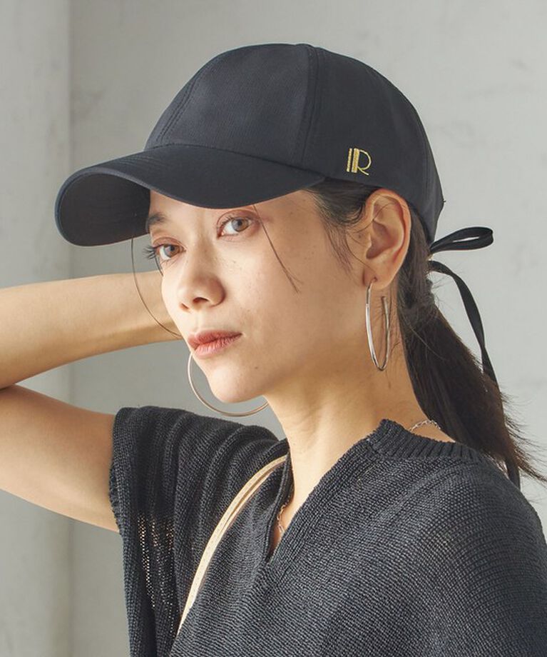 SHIPS for women「Revis.:〈UVカット/撥水〉リボン キャップ」|キャップ・キャスケット|