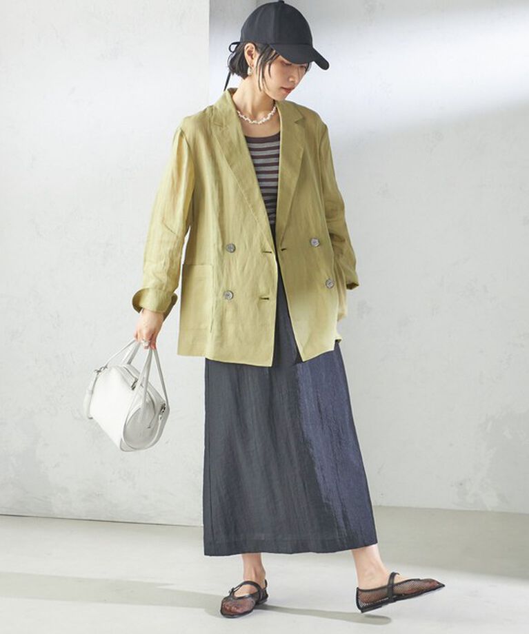 SHIPS for women「Revis.:〈UVカット/撥水〉リボン キャップ」|キャップ・キャスケット|