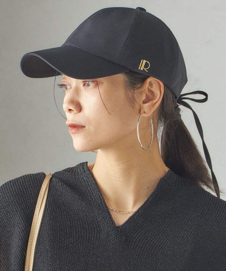 SHIPS for women「Revis.:〈UVカット/撥水〉リボン キャップ」|キャップ・キャスケット|