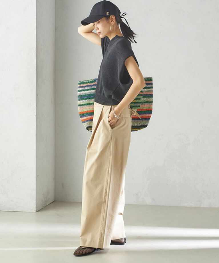 SHIPS for women「Revis.:〈UVカット/撥水〉リボン キャップ」|キャップ・キャスケット|