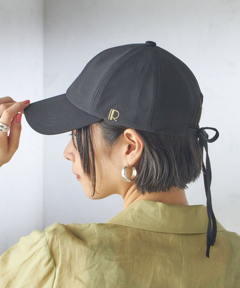 SHIPS for women「Revis.:〈UVカット/撥水〉リボン キャップ」|キャップ・キャスケット|