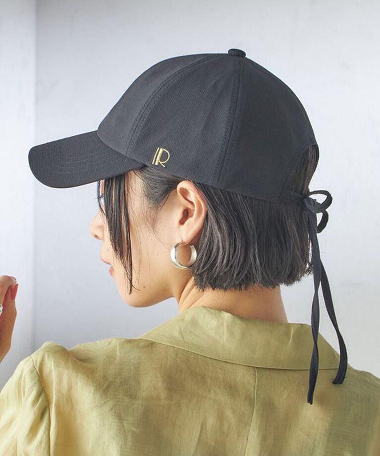 SHIPS for women「Revis.:〈UVカット/撥水〉リボン キャップ」|キャップ・キャスケット|