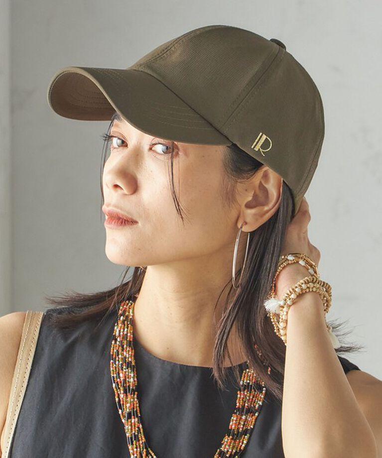 SHIPS for women「Revis.:〈UVカット/撥水〉リボン キャップ」|キャップ・キャスケット|