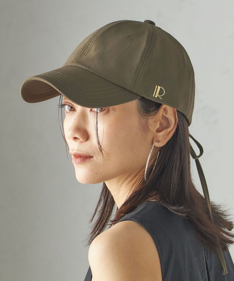 SHIPS for women「Revis.:〈UVカット/撥水〉リボン キャップ」|キャップ・キャスケット|
