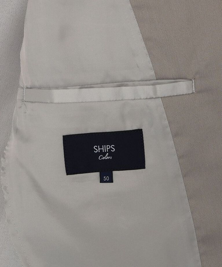 SHIPS Colors 「SHIPS Colors:〈洗濯機可能〉COOL EXPERIENCE(R) ジャケット」|テーラードジャケット|