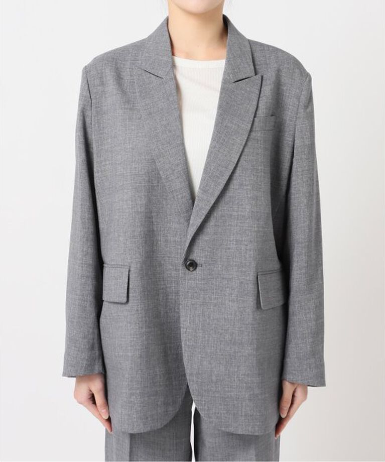 OUTDOOR PRODUCTS Usual Things「ORDINARYリネンライクジャケット」|テーラードジャケット|