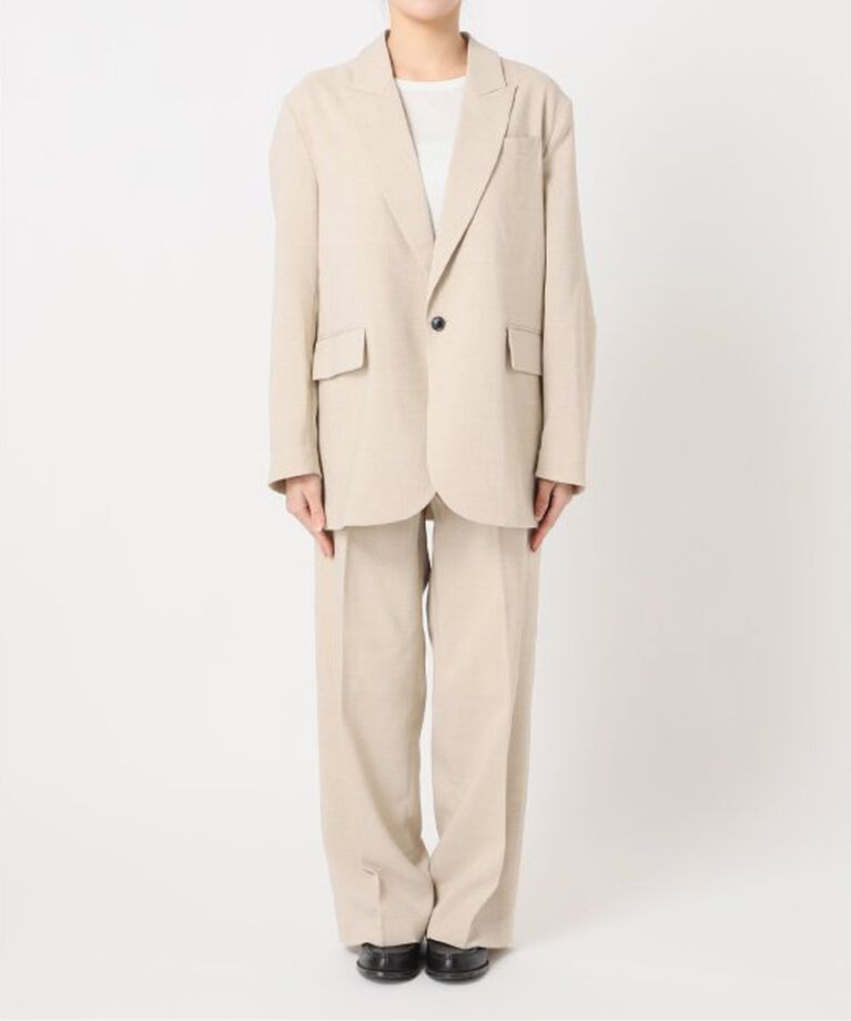 OUTDOOR PRODUCTS Usual Things「ORDINARYリネンライクジャケット」|テーラードジャケット|