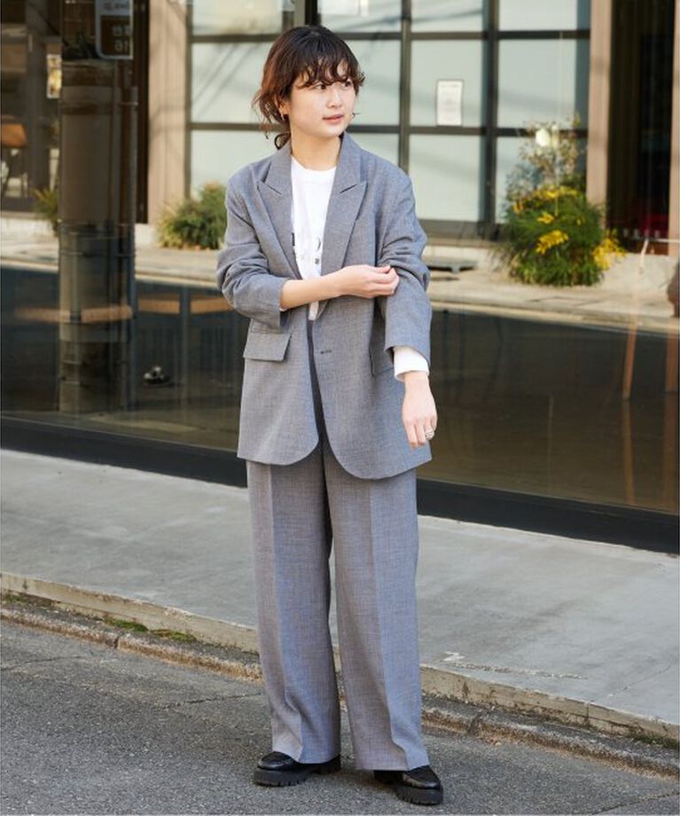 OUTDOOR PRODUCTS Usual Things「ORDINARYリネンライクジャケット」|テーラードジャケット|