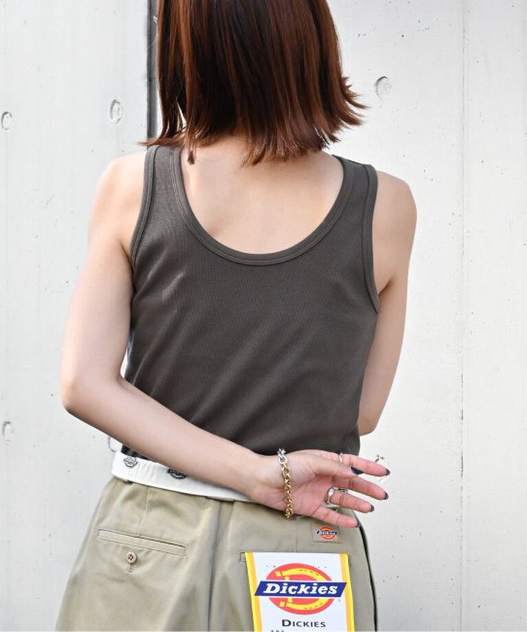 OUTDOOR PRODUCTS Usual Things「シグネチャー前後2WAYタンク」|タンクトップ|