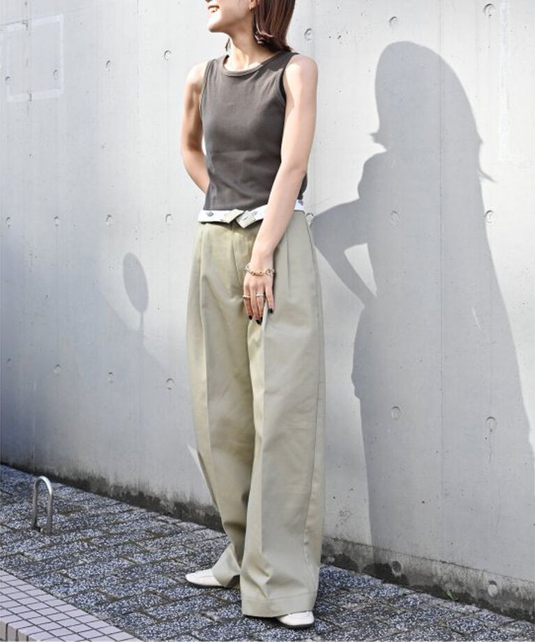 OUTDOOR PRODUCTS Usual Things「シグネチャー前後2WAYタンク」|タンクトップ|