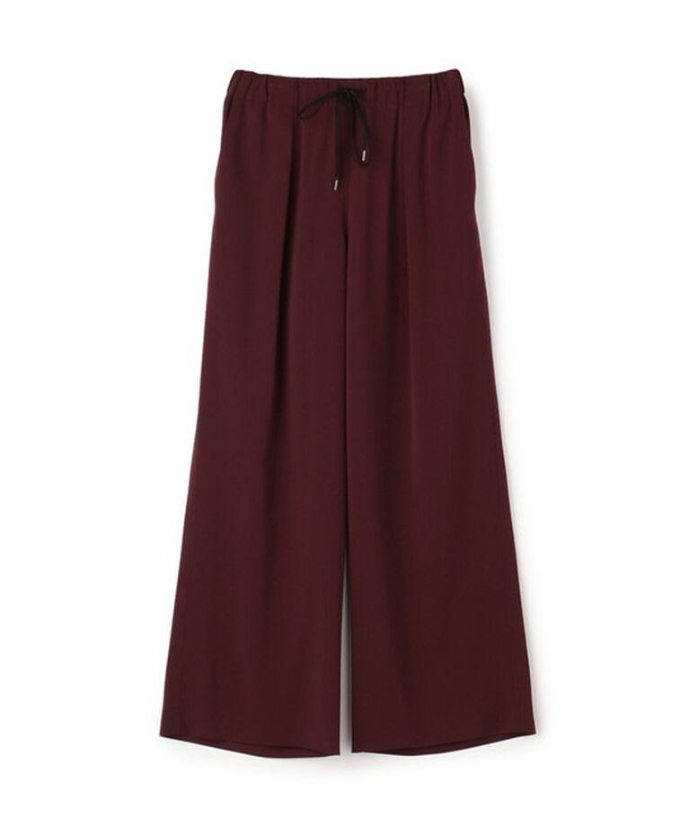 Ballsey「2-wayストレッチ イージーセミワイドパンツ」|その他|37 ダークレッド