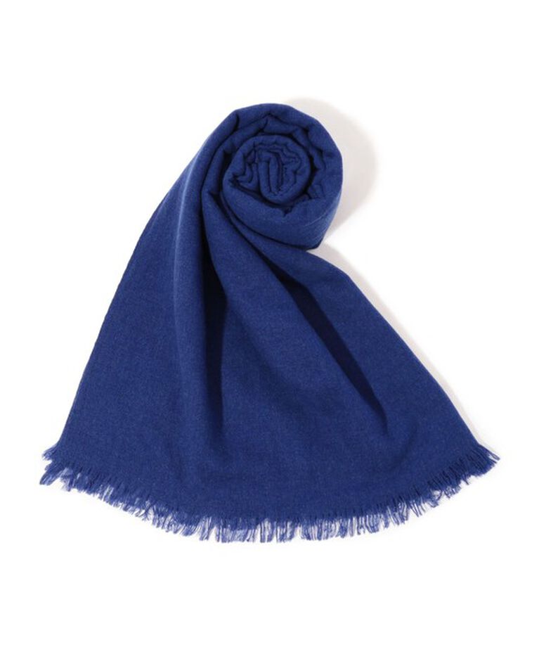 TOMORROWLAND GOODS「【別注】CARIAGGI×TOMORROWLAND カシミヤストール」|マフラー|67 ダークブルー