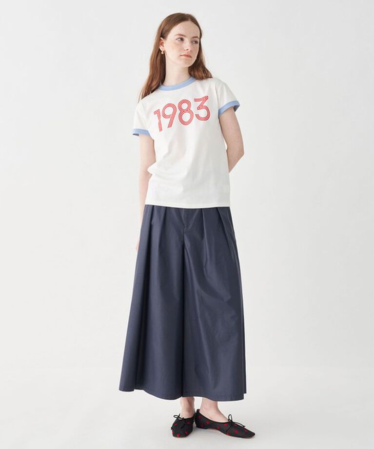 MACPHEE「クリスピータフタ タックワイドパンツ」|その他|