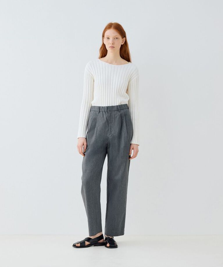 GALERIE VIE「コットンオックスストレッチ イージータックパンツ」|その他|