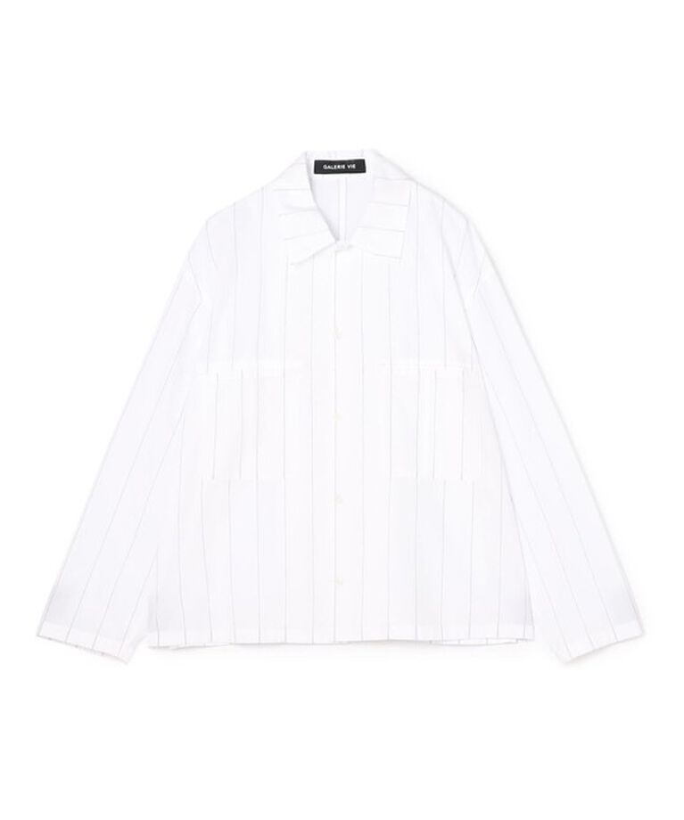 GALERIE VIE「70/コットン ２ポケット シャツ」|その他|12 ホワイト系