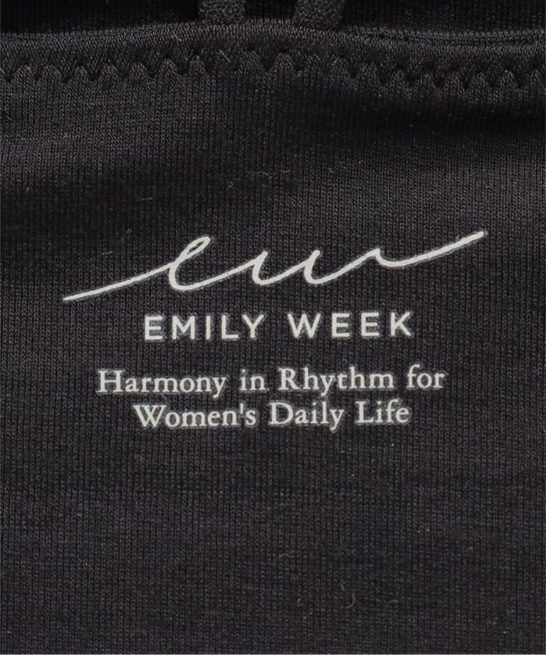 EMILYWEEK「リヨセルクロップド Vバックブラキャミ」|インナー|