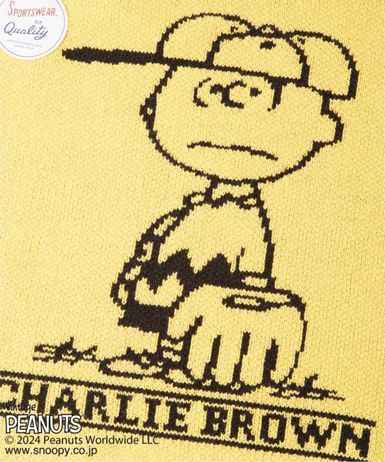 journal standard Furniture「【PEANUTS×SPORTS WEAR by JSF】別注 KNIT CUSHION クッションカバー」|クッション・クッションカバー|