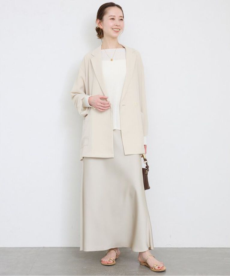 SLOBE IENA「ウォッシャブルシアーポリオーバージャケット」|その他|