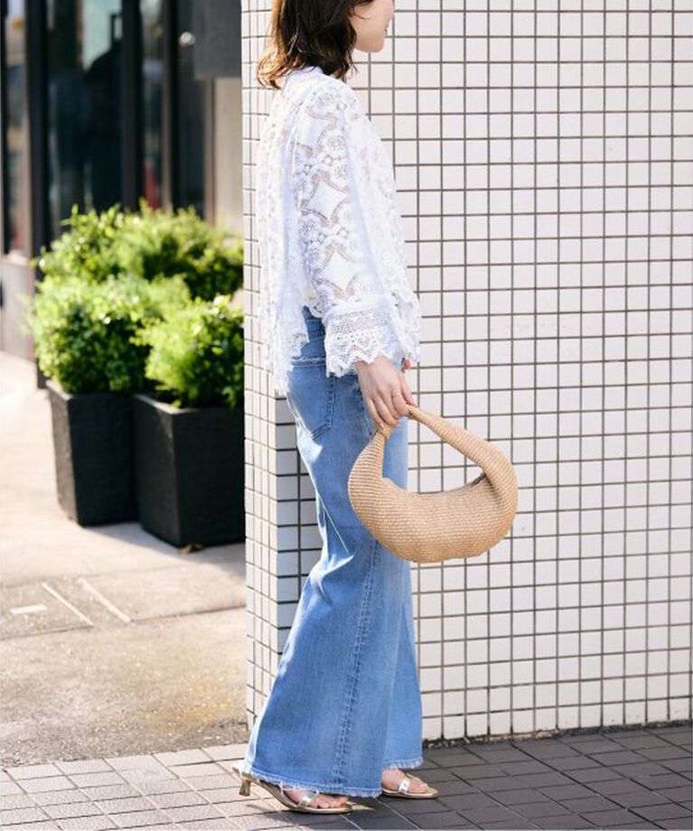 SLOBE IENA「《予約》リバーレースブラウス」|シャツ・ブラウス|
