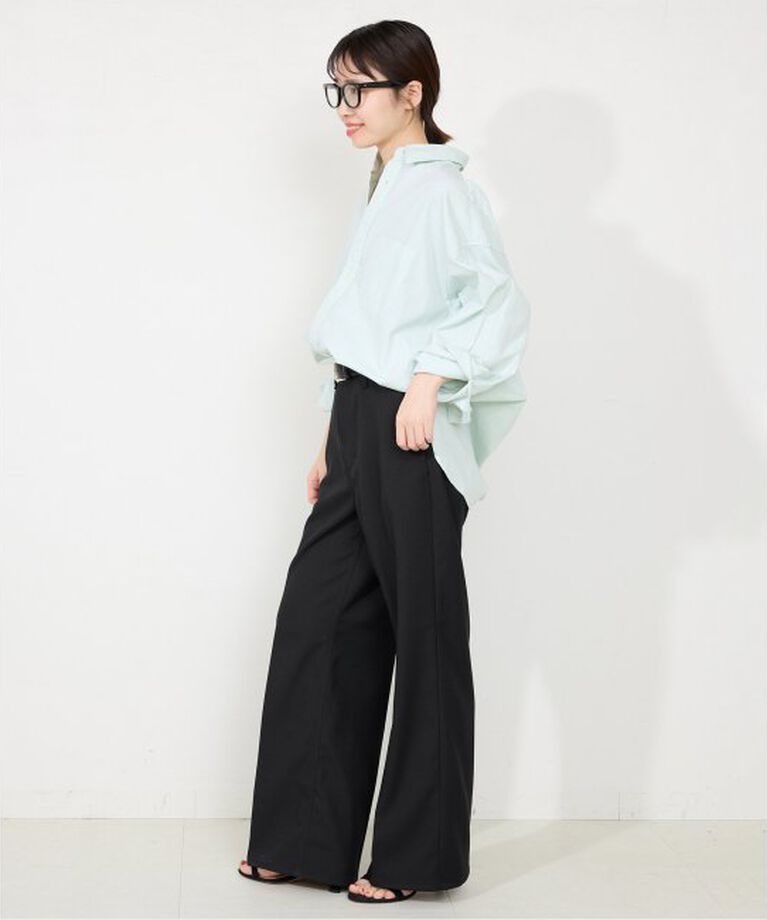 SLOBE IENA「Wrangler/ラングラー SLOBE別注 ワイドランチャー」|スラックス|