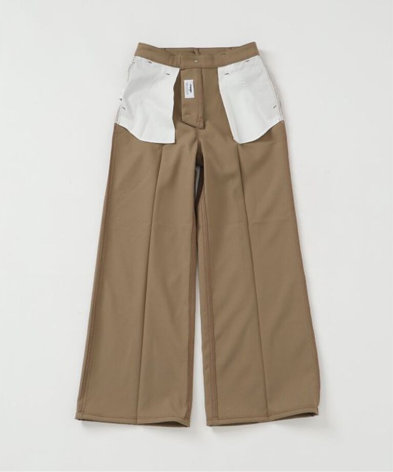 SLOBE IENA「Wrangler/ラングラー SLOBE別注 ワイドランチャー」|スラックス|