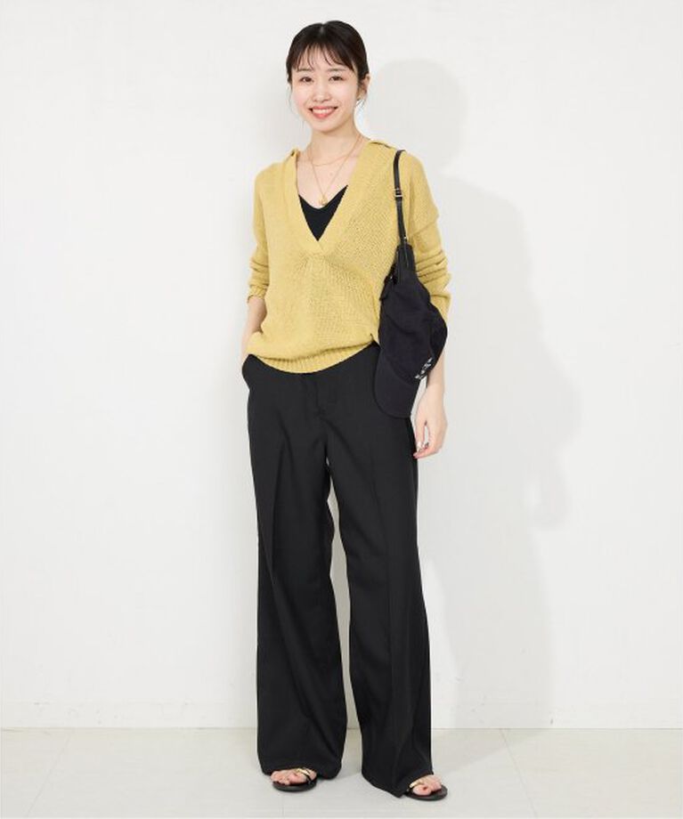 SLOBE IENA「Wrangler/ラングラー SLOBE別注 ワイドランチャー」|スラックス|