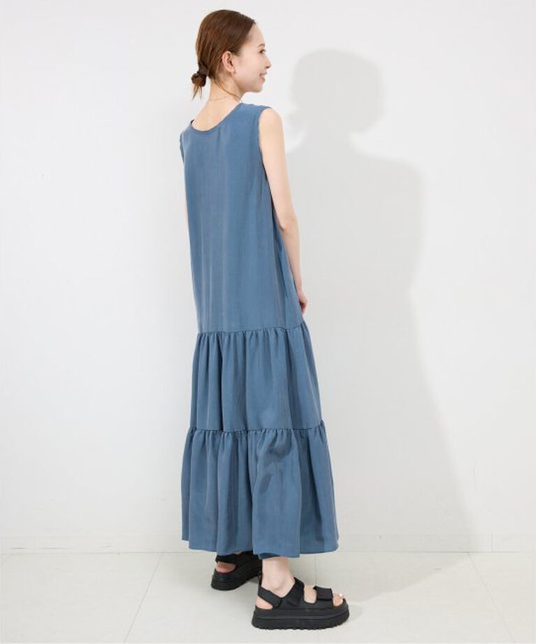 SLOBE IENA「フィブリルティアードワンピース」|ワンピース|