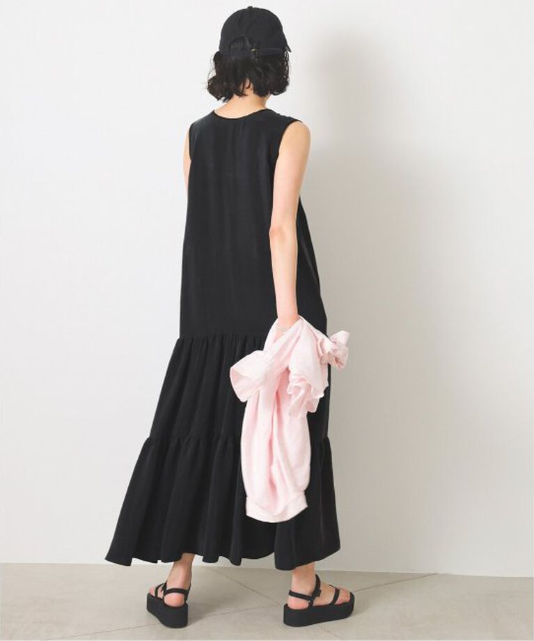 SLOBE IENA「フィブリルティアードワンピース」|ワンピース|