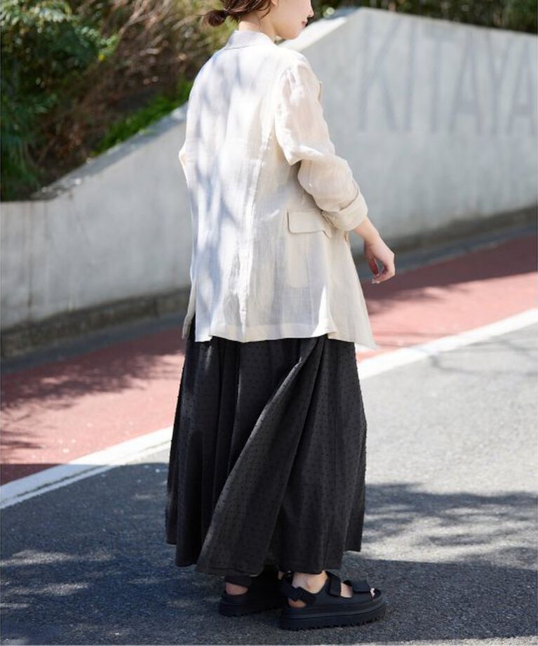 SLOBE IENA「《2枚セット/一部カラーWEB・店舗限定/予約》エアリーギャザーキャミワンピースセット」|ワンピース|