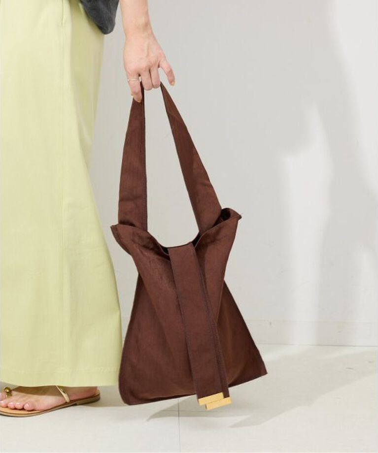 SLOBE IENA「《WEB限定/追加予約》ITTI/イッチ SLOBE別注 TOTE M」|トートバッグ|ブラウン