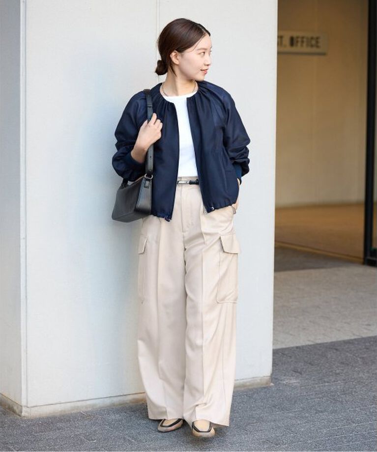 IENA「《追加》ウォッシャブル カーゴスラックス」|カーゴ|