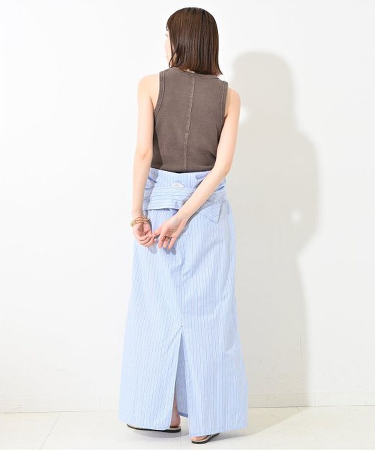 SLOBE IENA「コットンテレコアメスリ」|タンクトップ|