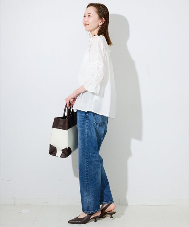 SLOBE IENA「コットンレーヨンレースブラウス」|シャツ・ブラウス|