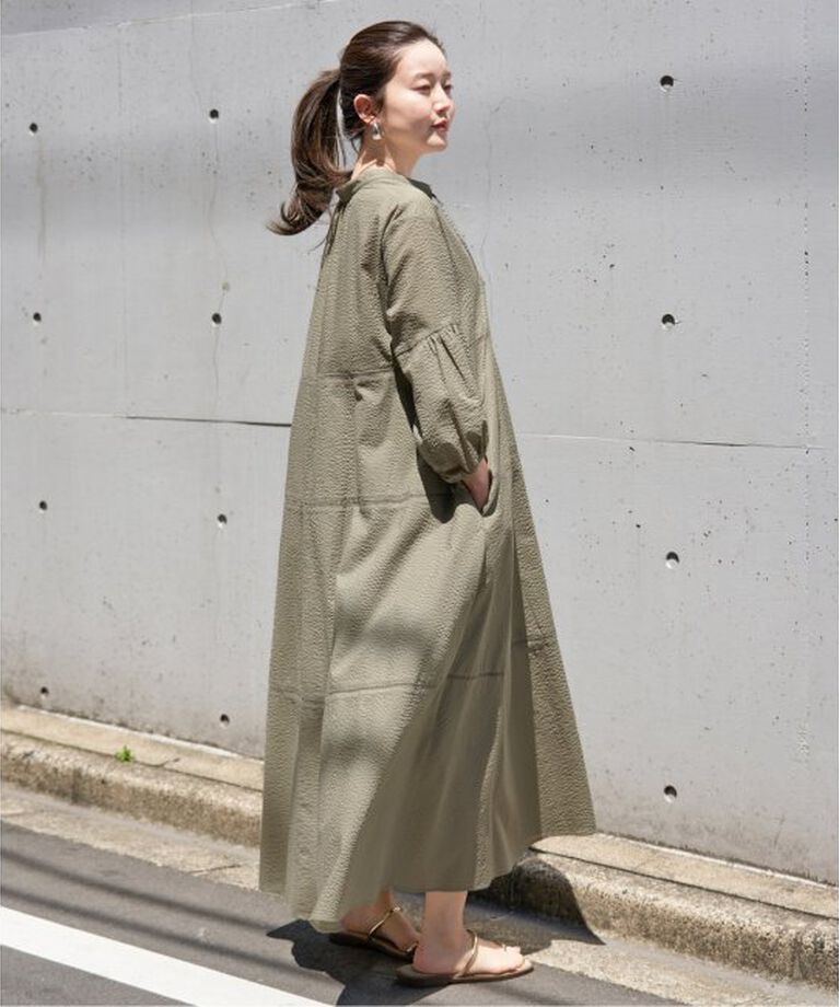 IENA「《予約》ティアードレースワンピース」|ワンピース|