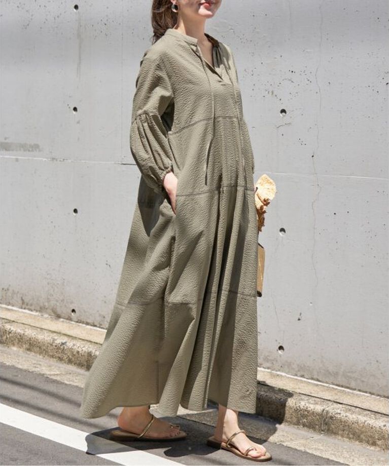 IENA「《予約》ティアードレースワンピース」|ワンピース|
