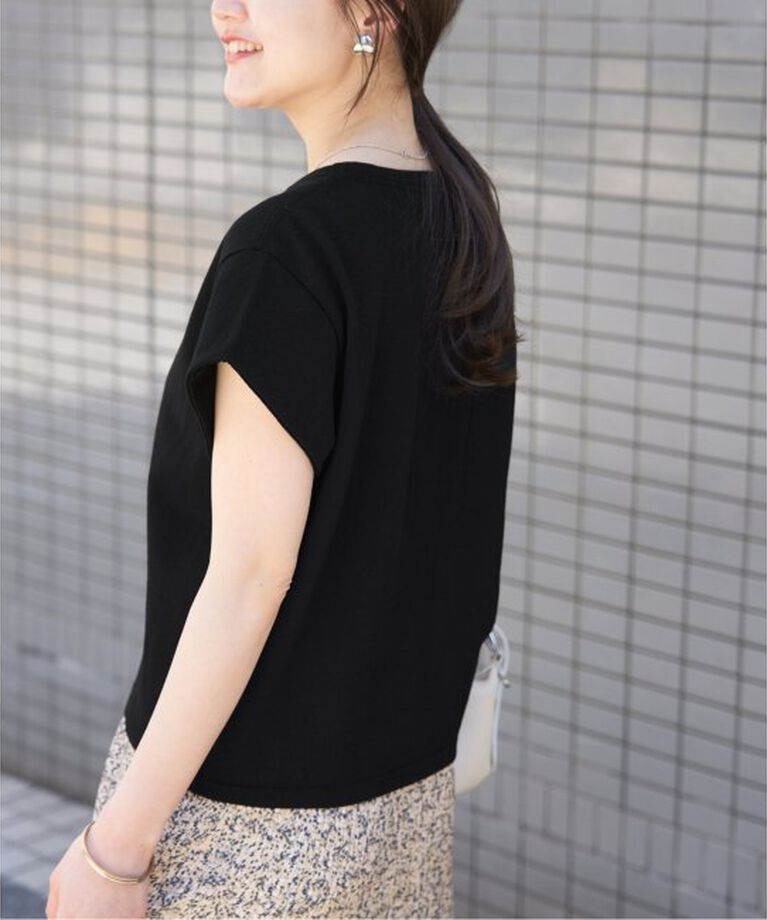 IENA「《追加予約》シアーミニ裏毛 Tシャツ」|Tシャツ・カットソー|